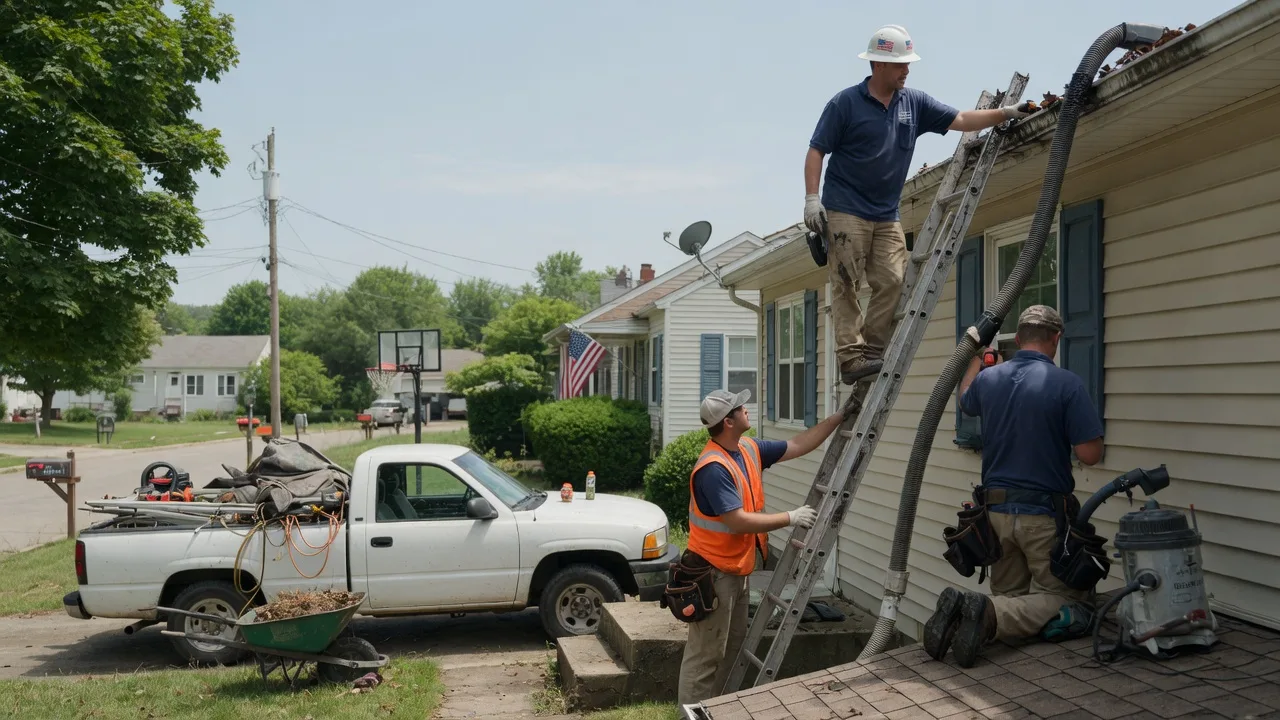 Gutter Installation in Green Camp, OH near me